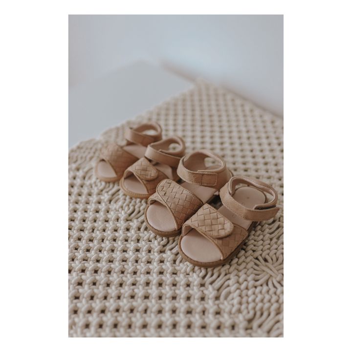 Sandales Tissées | Beige- Image produit n°1