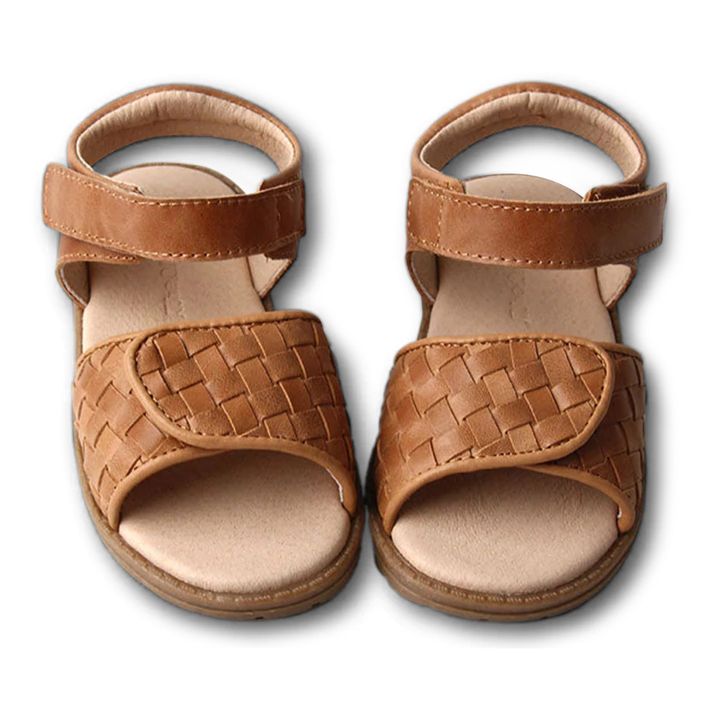 Woven Sandals | Marrone- Immagine del prodotto n°3