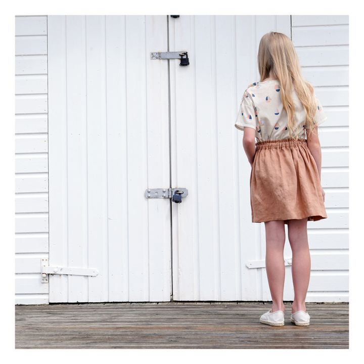 Sailor Organic Cotton Voile T-shirt | Ecru- Product image n°2
