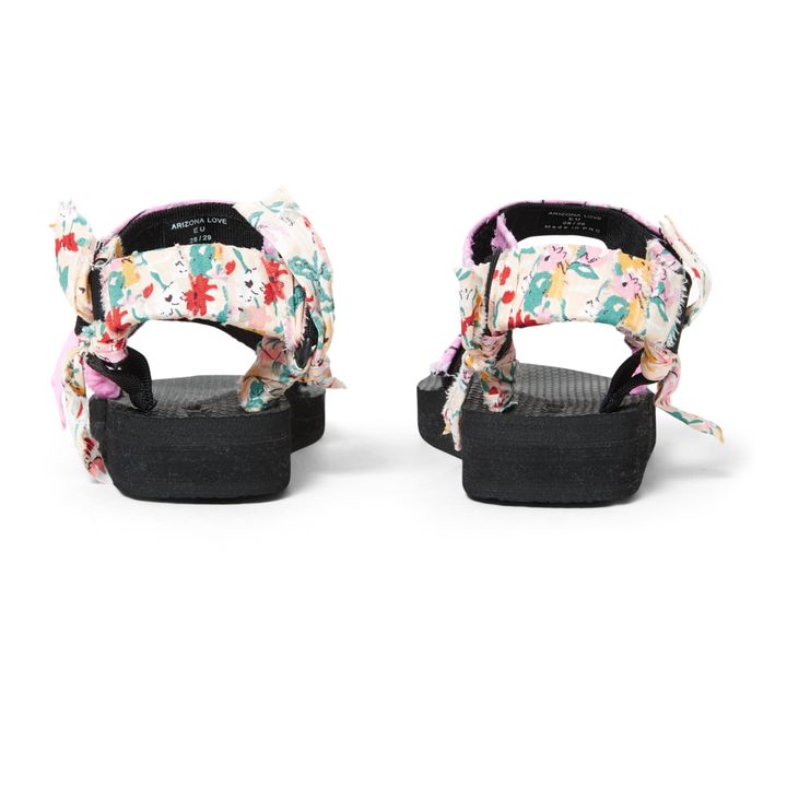 Sandalias Trekky Estampado Flores - Colección Infantil Rosa- Imagen del producto n°4