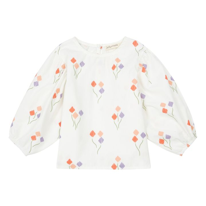Blouse Coton Bio Kota Ecru- Image produit n°0