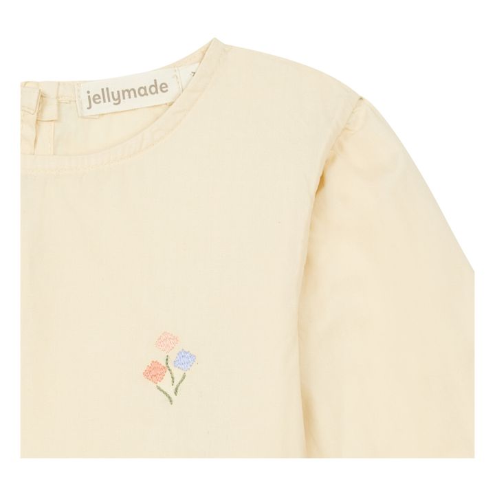 Blouse Coton Bio Kota Jaune pâle- Image produit n°1