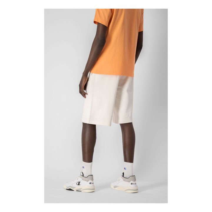 Pantaloncini Unisex in cotone biologico - Collezione Uomo - Ecru- Immagine del prodotto n°3