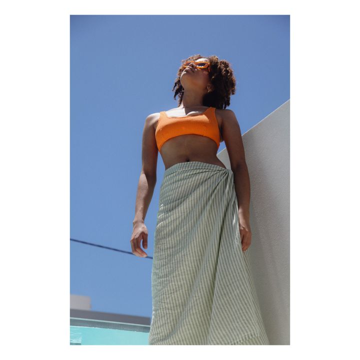 Serviette de plage Noosa | Vert- Image produit n°1
