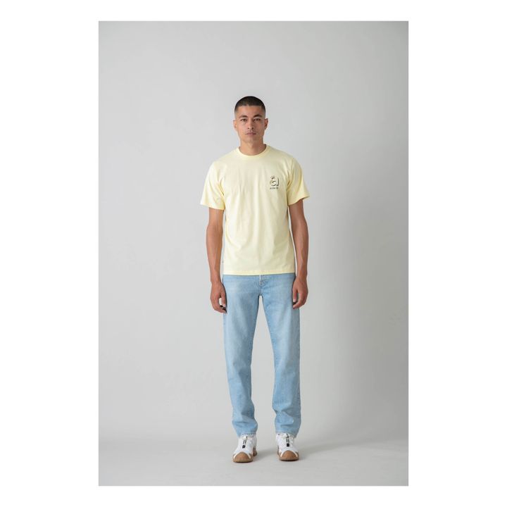 T-Shirt Source Cinema, in cotone biologico Giallo chiaro- Immagine del prodotto n°1