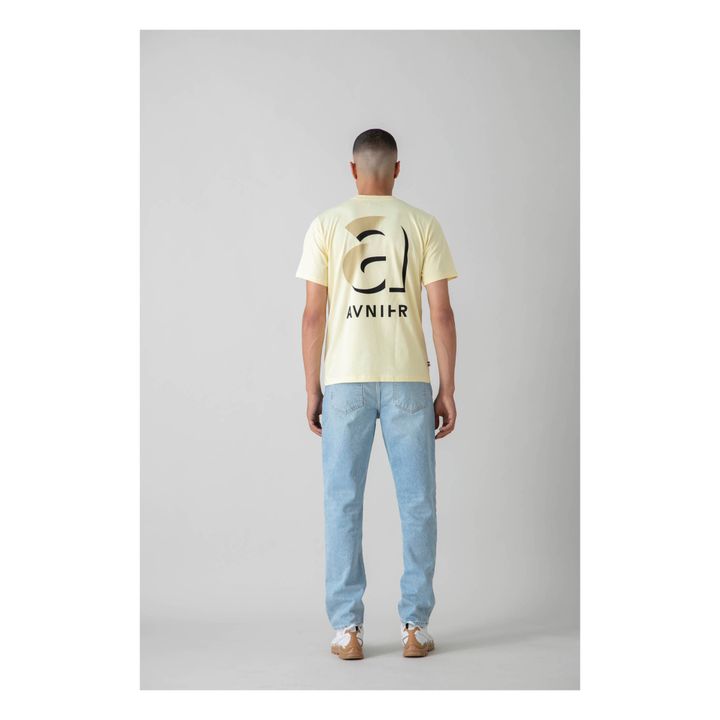 T-Shirt Source Cinema, in cotone biologico Giallo chiaro- Immagine del prodotto n°6