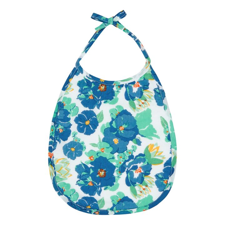 Bavoir Blue flowers- Image produit n°0
