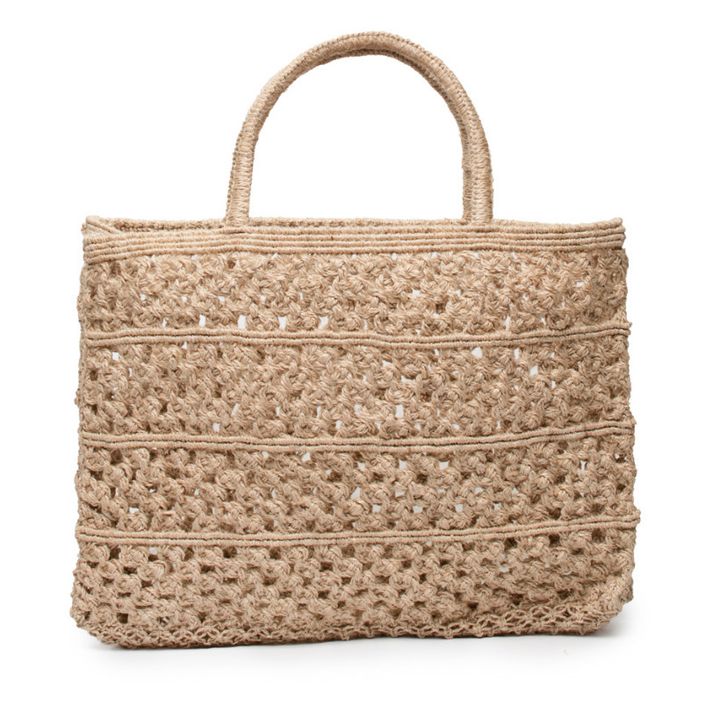 Bolso de macramé París | Natural- Imagen del producto n°0