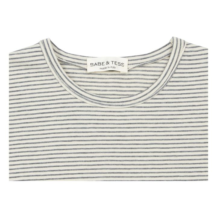 T-Shirt gestreift Grau- Produktbild Nr. 1