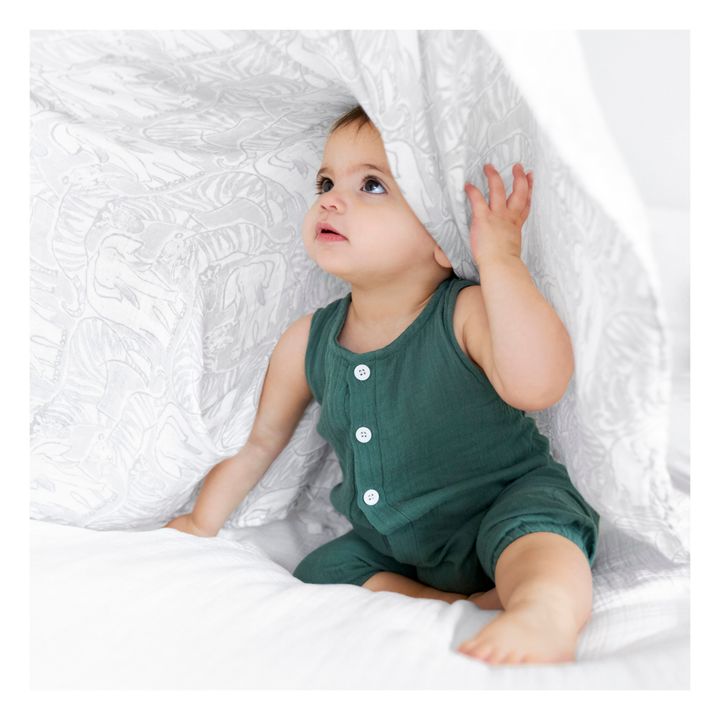 Silky Soft Culture Club Organic Cotton Maxi Swaddling Cloths - Set of 3 | Gris Ratón- Imagen del producto n°1