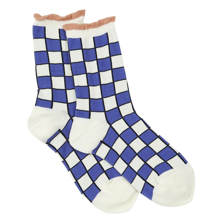 Chaussettes Apéritif Bleu- Image produit n°0