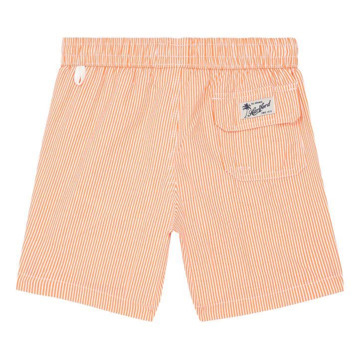 Gestreifte Badehose Achille Orange- Produktbild Nr. 1
