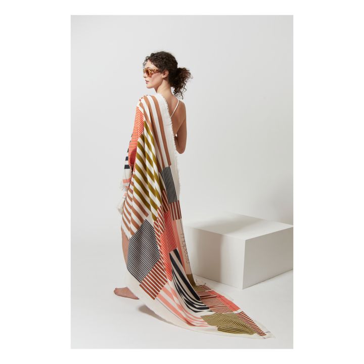 Toalla de playa Fouta Marrón- Imagen del producto n°5