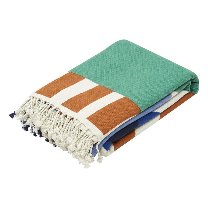 Toalla de playa Fouta Odyssey Azul- Imagen del producto n°3