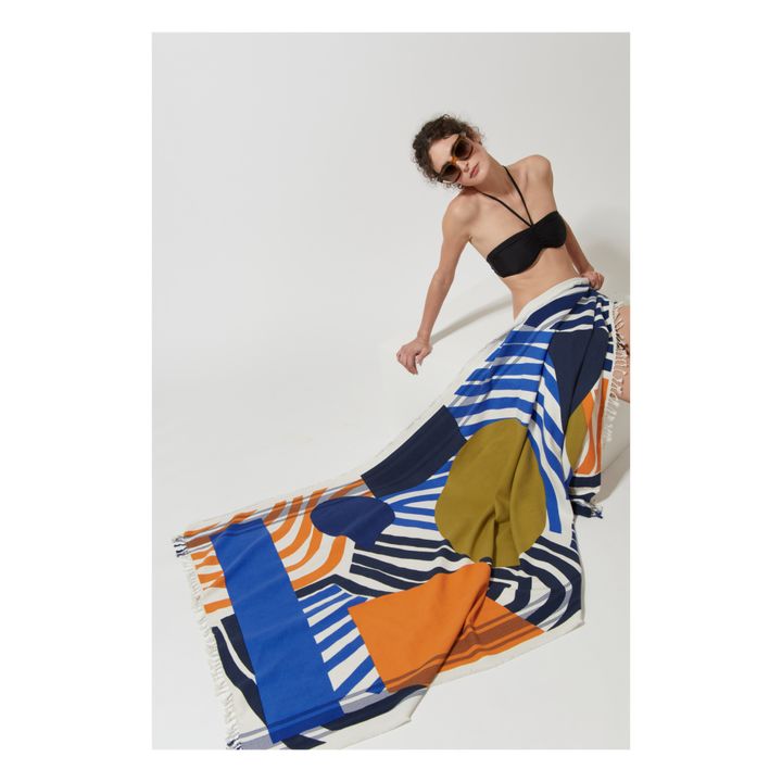 Fouta Odyssey - 1 place | Vert kaki- Image produit n°4
