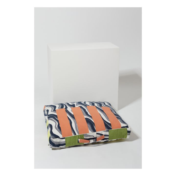 Coussin de sol Onde Noir- Image produit n°1