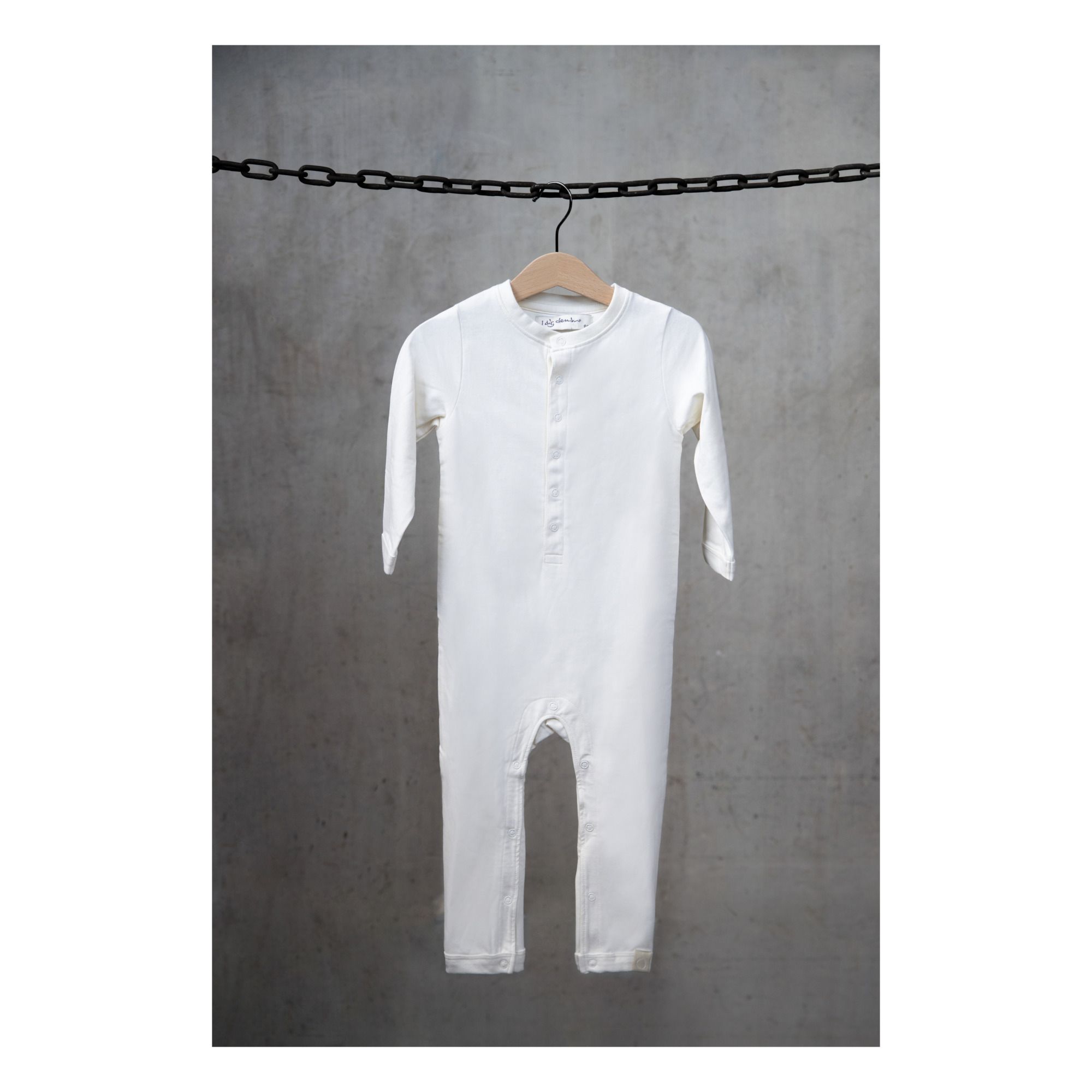 Pijama de algodón orgánico Moses Crudo- Imagen del producto n°0