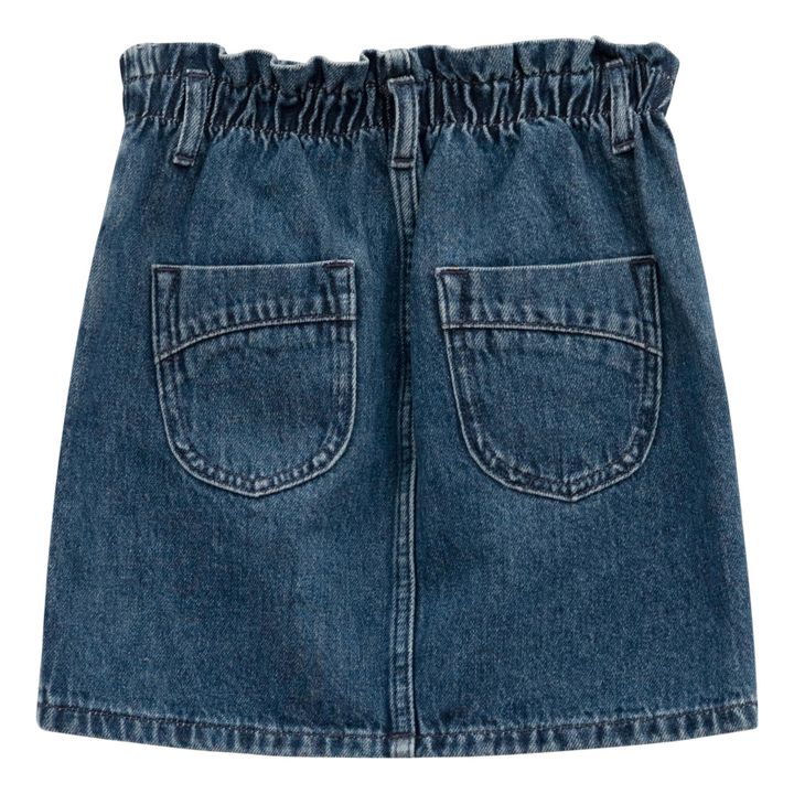 Falda Denim de algodón orgánico Albany Azul- Imagen del producto n°1
