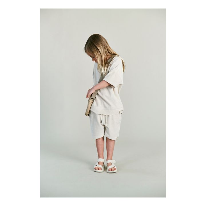 Elbe Terry Cloth T-shirt Beige- Product image n°2