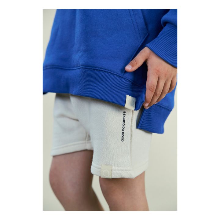 Short Coton Bio Mike Ecru- Image produit n°1