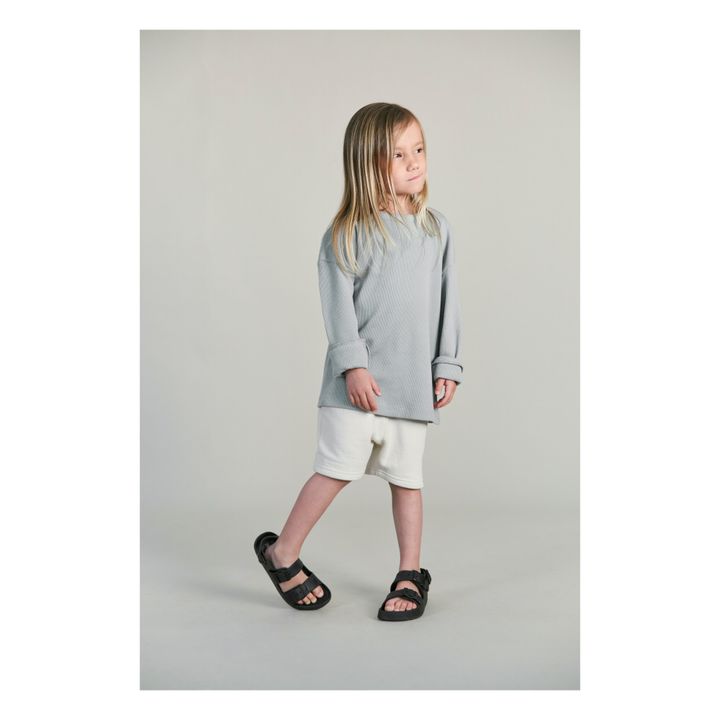 Short Coton Bio Mike Ecru- Image produit n°2