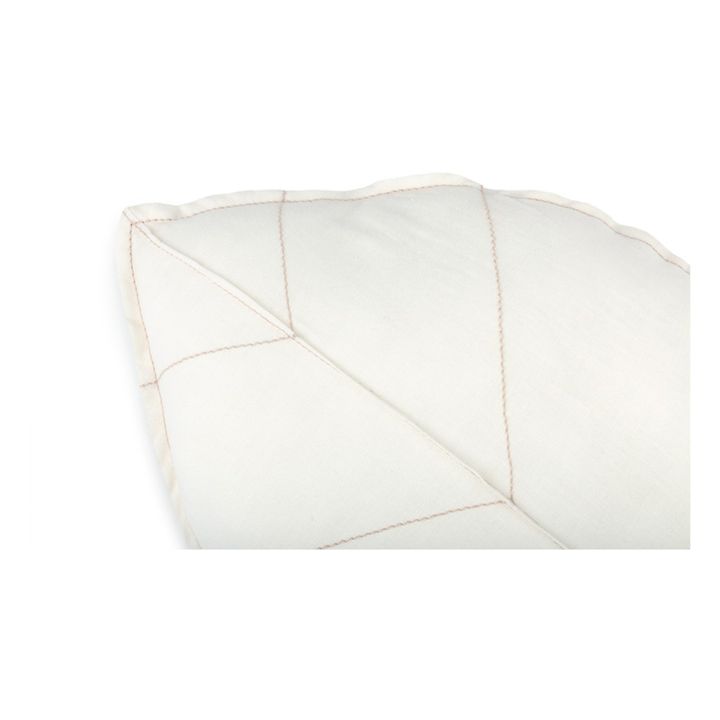 Coussin feuille - Lin Français | Blanc- Image produit n°2