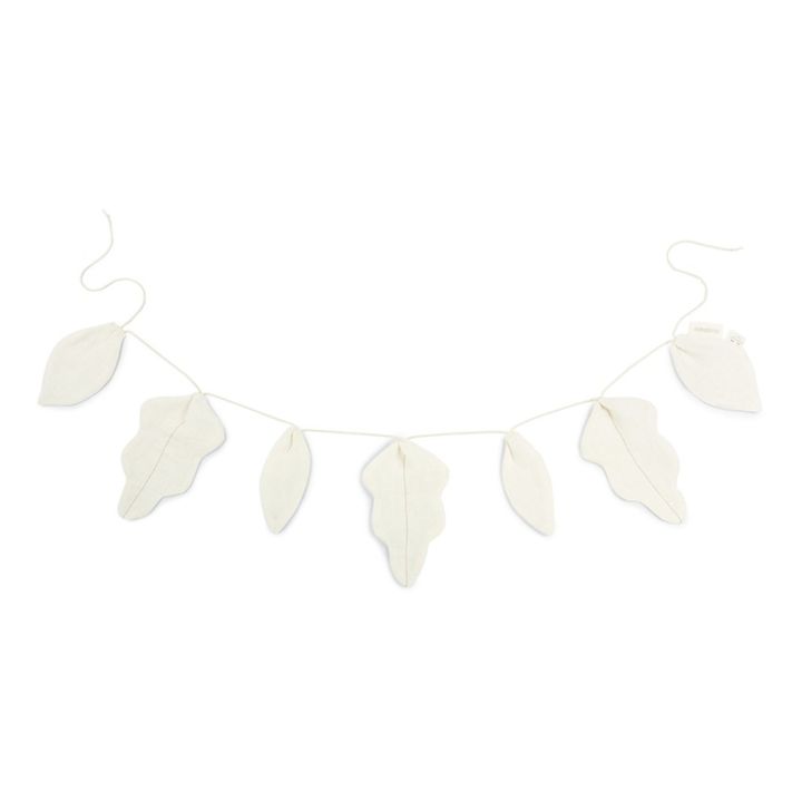 Guirlande décorative - Lin Français Blanc- Image produit n°0
