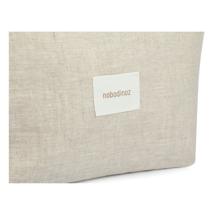 Trousse de toilette - Lin Français | Grège- Image produit n°2