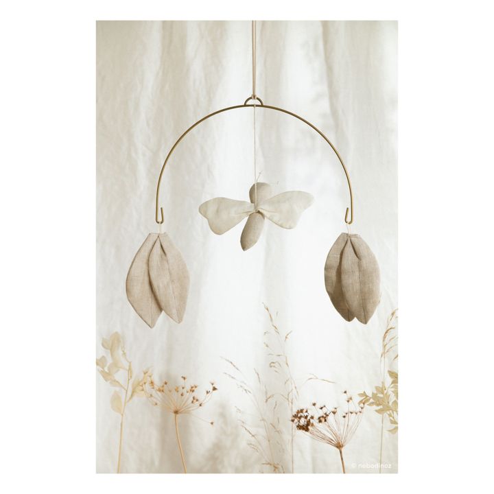 Mobile décoratif - Lin Français | Blanc- Image produit n°1