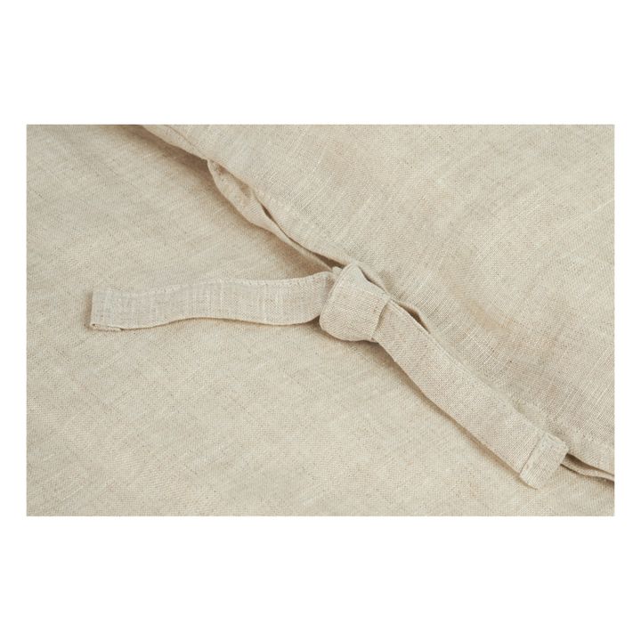 Housse de couette - Lin Français | Grège- Image produit n°2