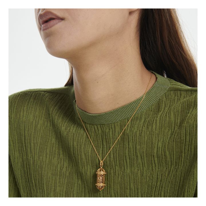 Aleph Saphire Necklace | Giallo- Immagine del prodotto n°1
