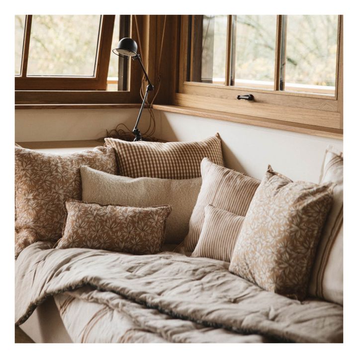 Palma Washed Linen Taormina Cushion Beige- Produktbild Nr. 1