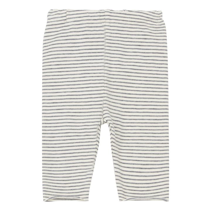Legging Jersey Rayé Gris- Image produit n°0