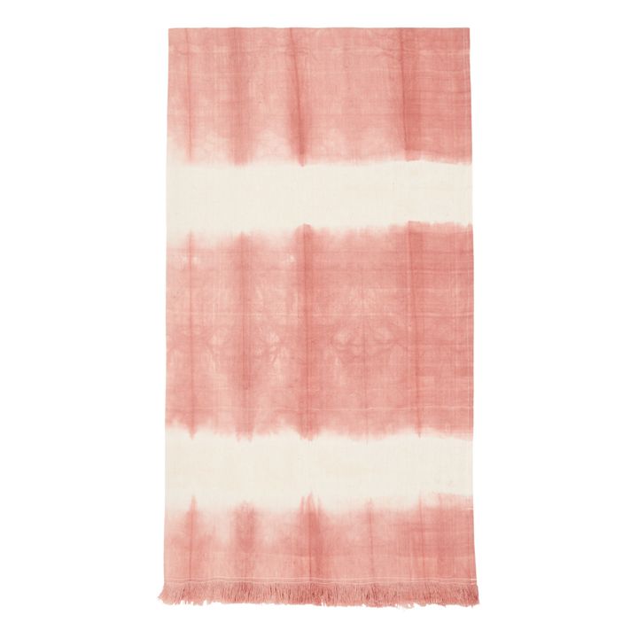 Fringed Beach Towel | Rosa Viejo- Imagen del producto n°2
