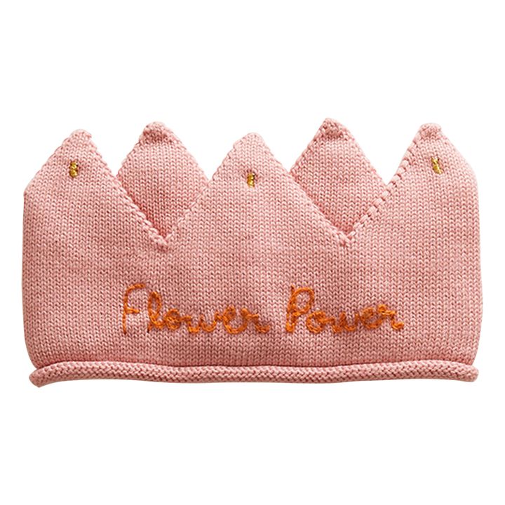 Flower Power-Korne aus Alpaka Rosa- Produktbild Nr. 0