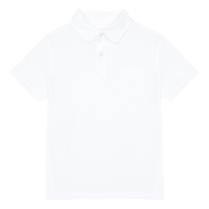 Polo Jersey Blanc- Image produit n°0