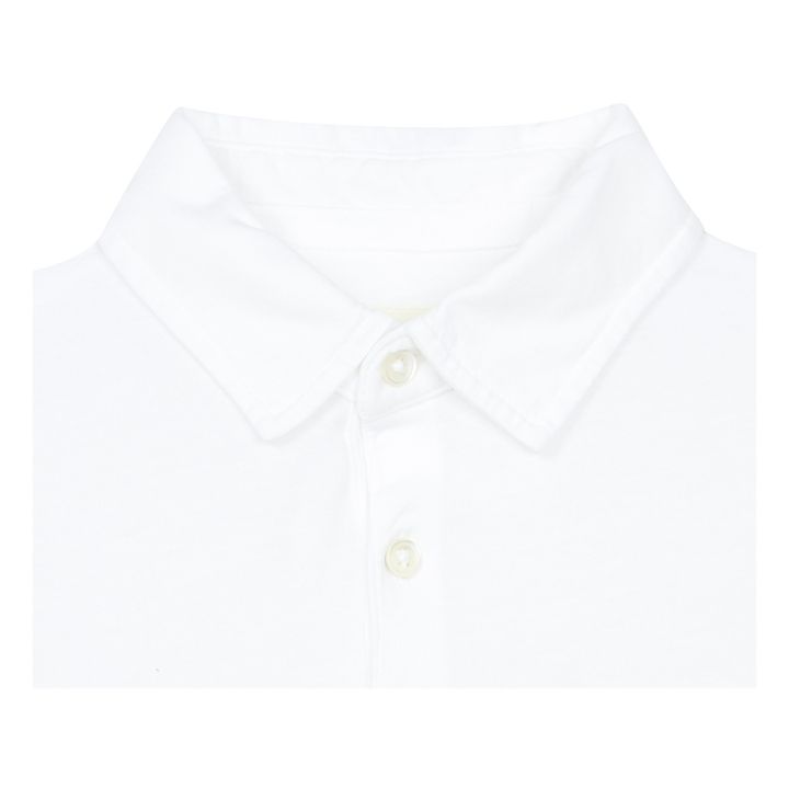 Jersey Polo Shirt White- Product image n°1