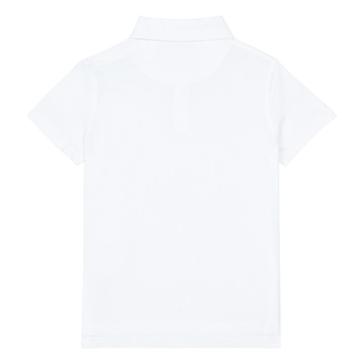 Jersey Polo Shirt White- Product image n°2