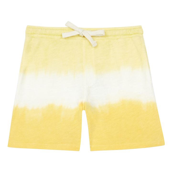 Short Tie and Dye Jaune- Image produit n°0