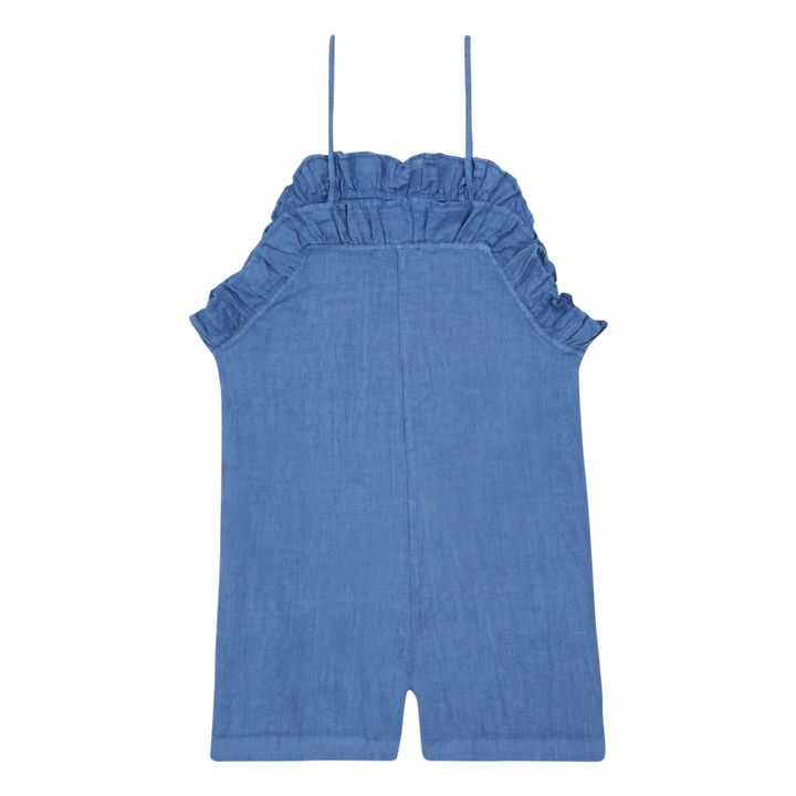 Leinen-Latzhose Blau- Produktbild Nr. 2