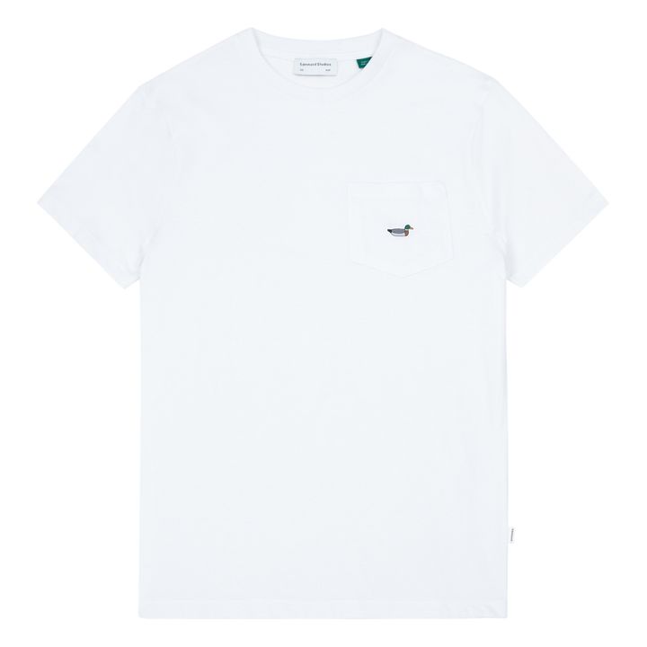 T-shirt Duck Patch | Blanc- Image produit n°0