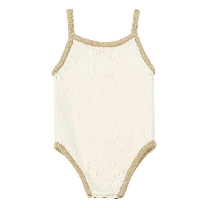 Scout Ribbed Knit Baby Bodysuit Olive green- Product image n°1