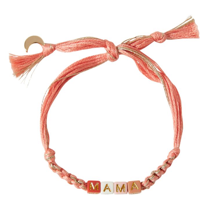 Bracelet Macramé Mama - Collection Femme - Rose- Image produit n°0