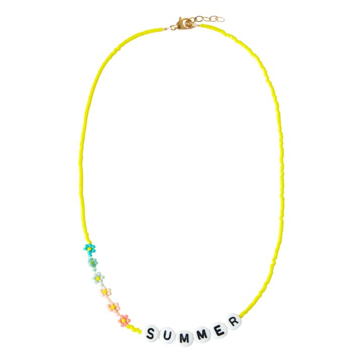 Collier Rainbow Summer - Collection Enfant - Jaune- Image produit n°1
