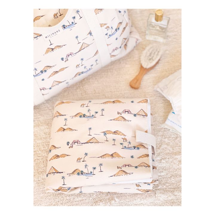 Matelas à langer de voyage Adam Beige- Image produit n°1