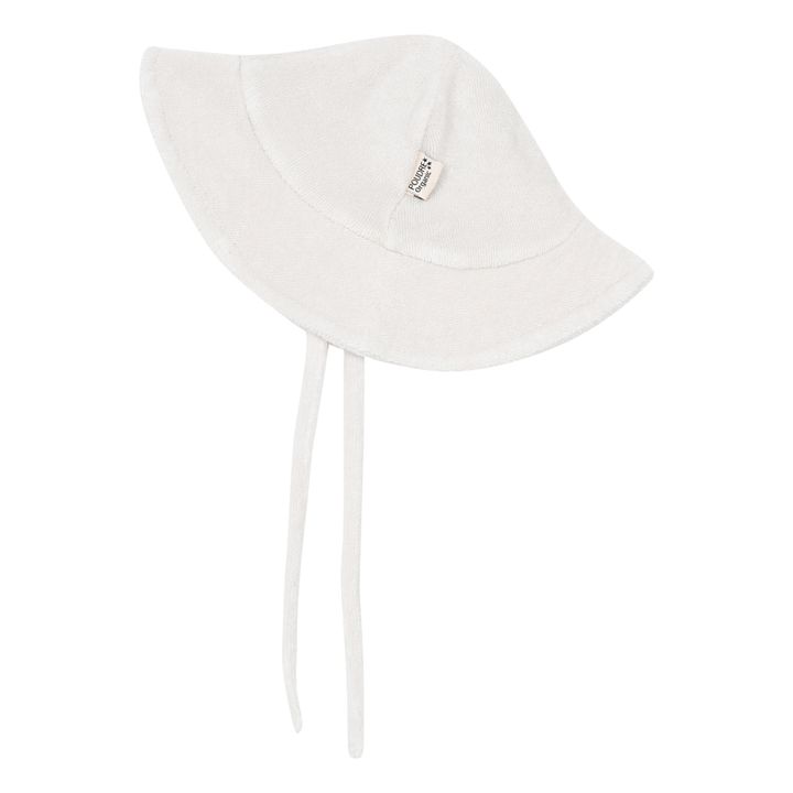 Sombrero de tejido rizo Pivoine | Blanco- Imagen del producto n°0