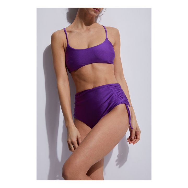 Top de bikini Alia Violeta- Imagen del producto n°2