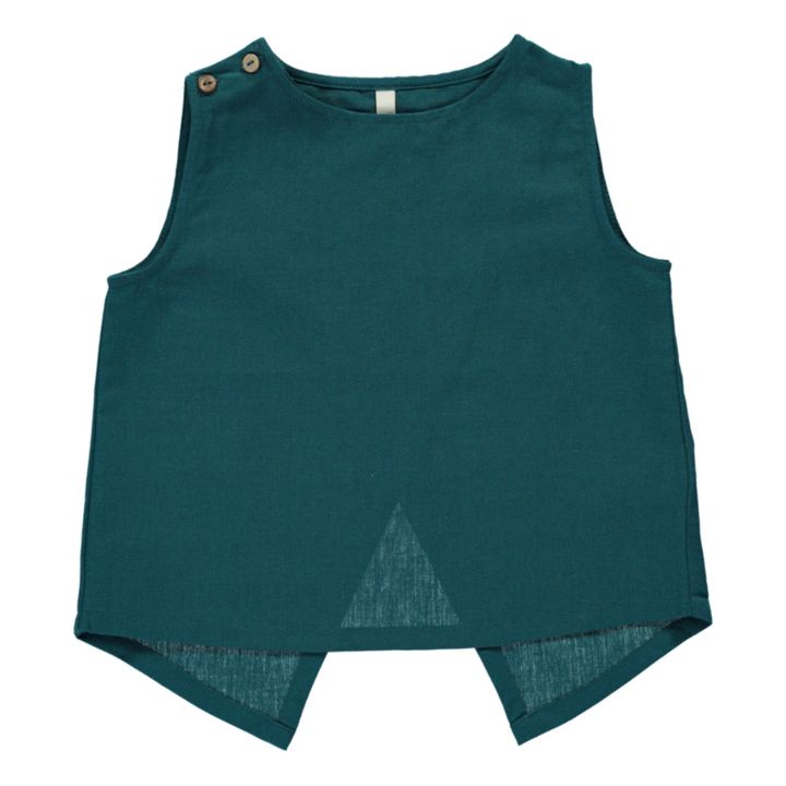 Organic Cotton Ocean Top Verde scuro- Immagine del prodotto n°0