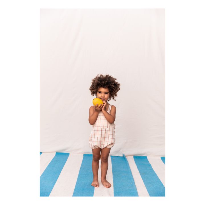 Organic Cotton Romper Ecru- Product image n°1