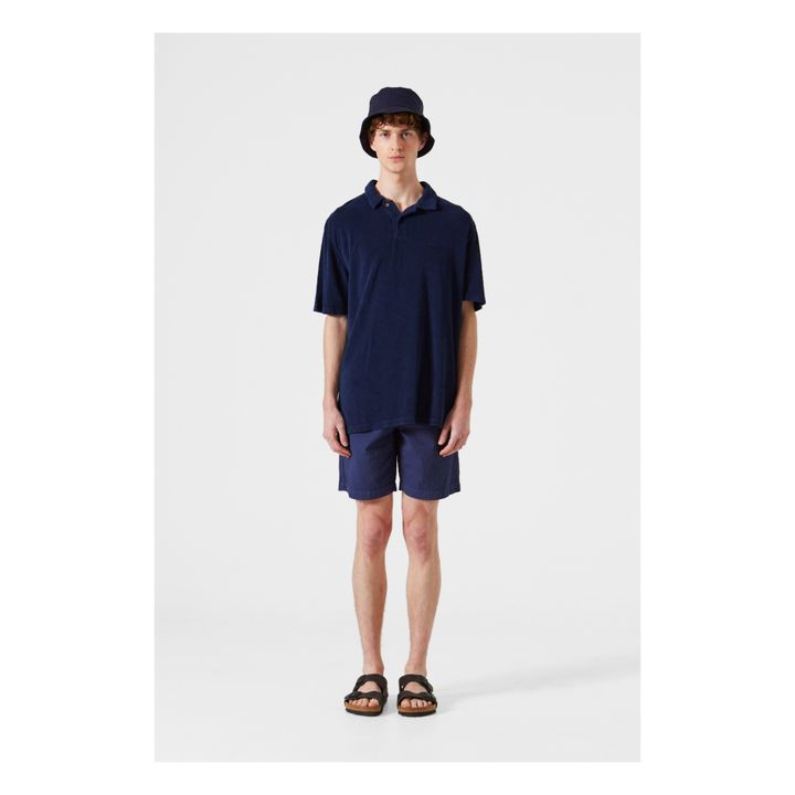 Polo Terry Bleu marine- Image produit n°0